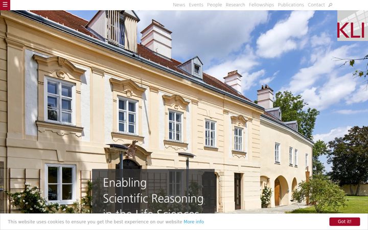 Screenshot of konrad-lorenz.at