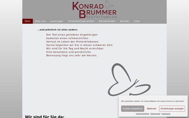 Screenshot of konradbrummer.de