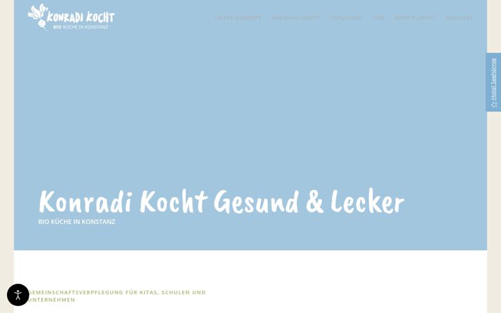 Screenshot of konradi-kocht.de