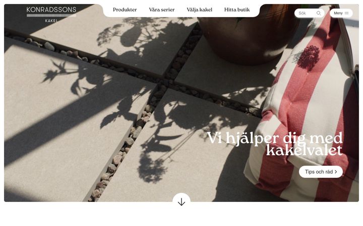 Screenshot of konradssons.com