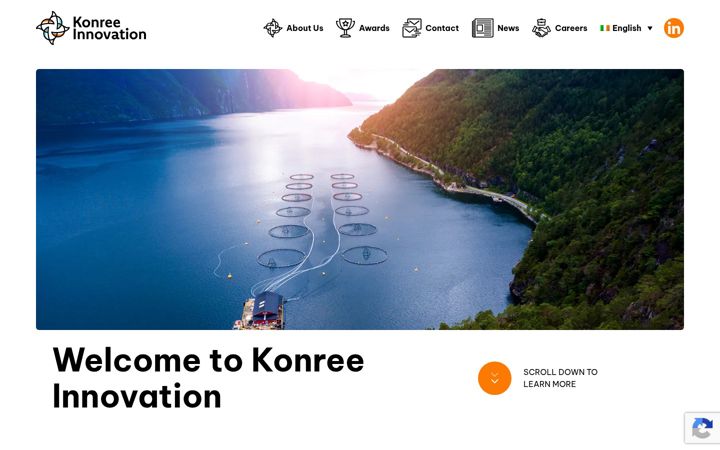 Screenshot of konreeinnovation.com
