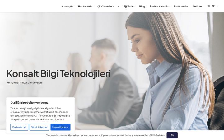 Screenshot of konsalt.com.tr