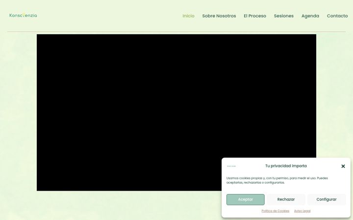 Screenshot of konscienzia.com