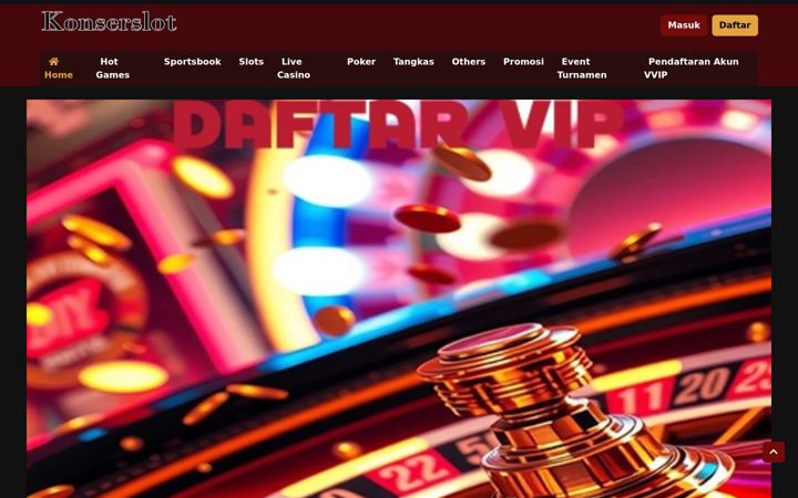 Screenshot of konserslot.net