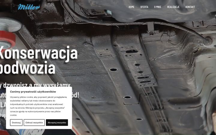 Screenshot of konserwacja-podwozia.eu