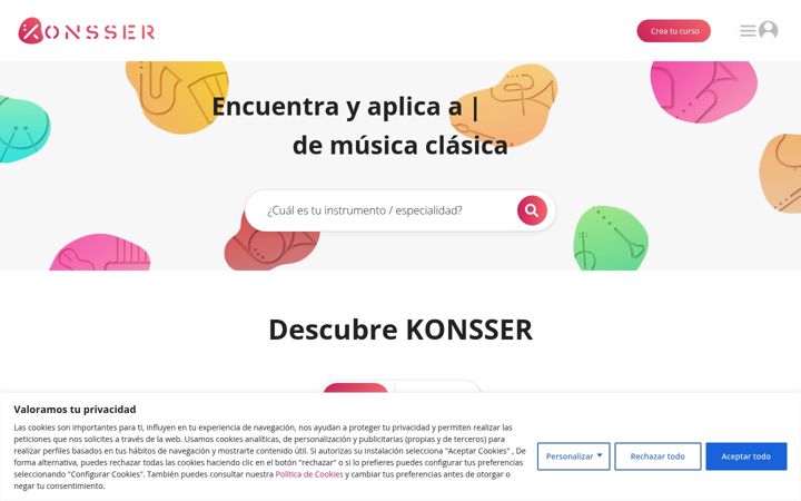 Snímek obrazovky konsser.com