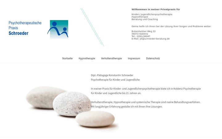 Screenshot of konstantin-schroeder.com