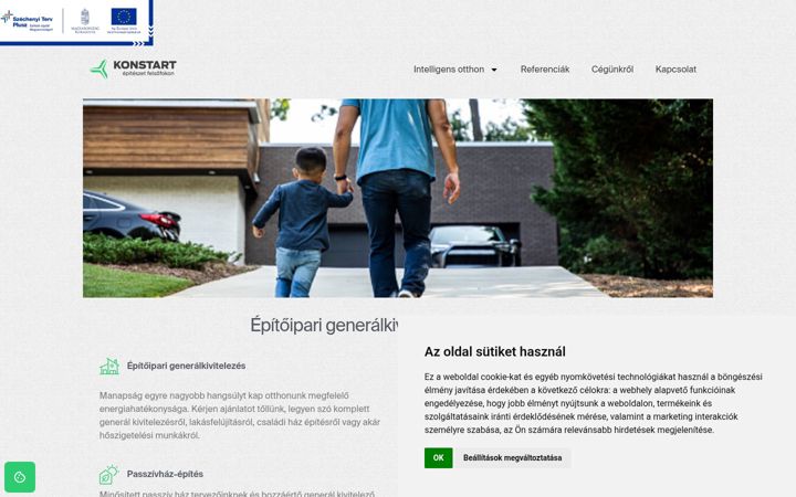 Screenshot of konstart.hu