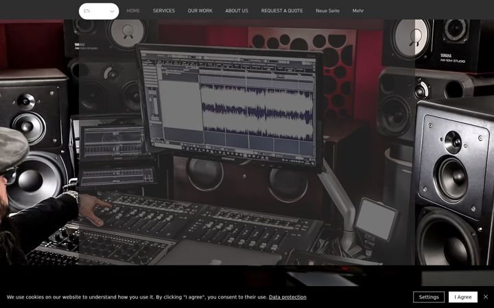 Snímek obrazovky konstfischermixing.com