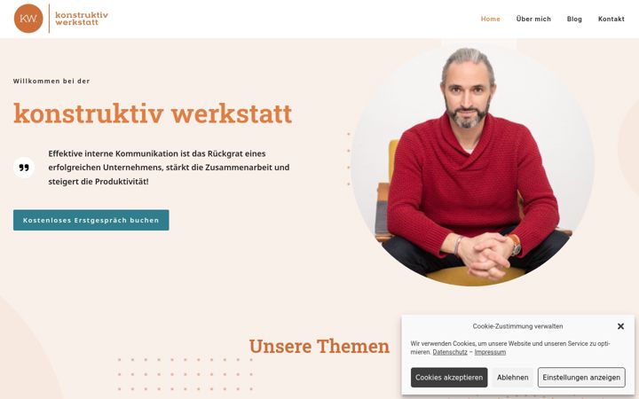 Screenshot of konstruktiv-werkstatt.com