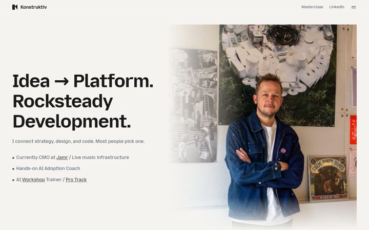 Screenshot of konstruktiv.nl