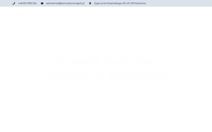 Screenshot of konsulatmongolii.pl