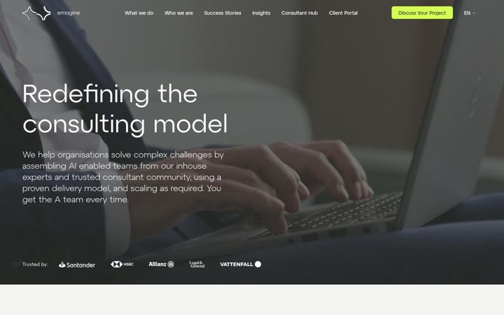 Screenshot of konsulenter.dk