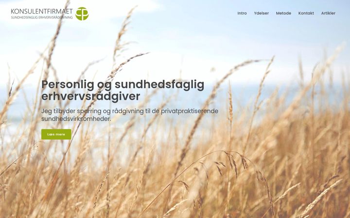 Screenshot of konsulentfirmaet.dk