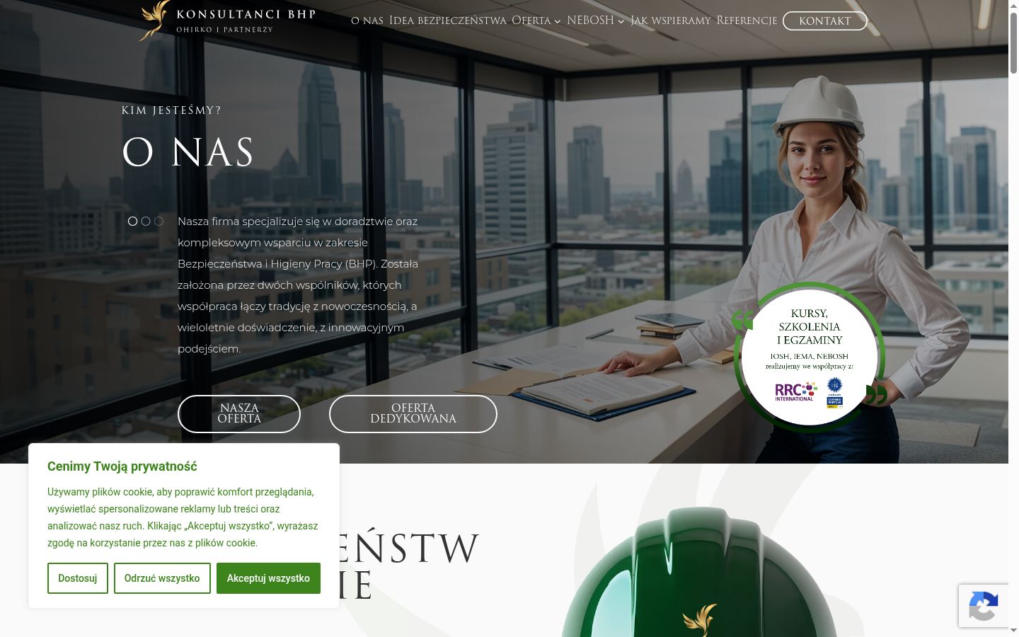 Screenshot tal-banner tal-kunsens muri qabel kwalunkwe interazzjoni
