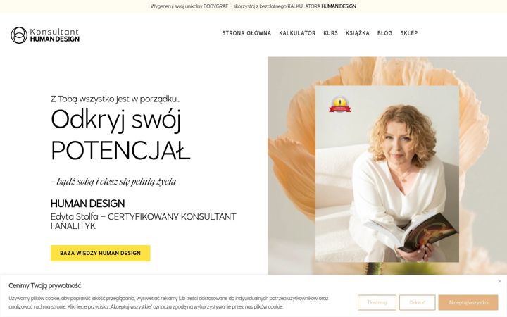 Screenshot of konsultanthumandesign.pl