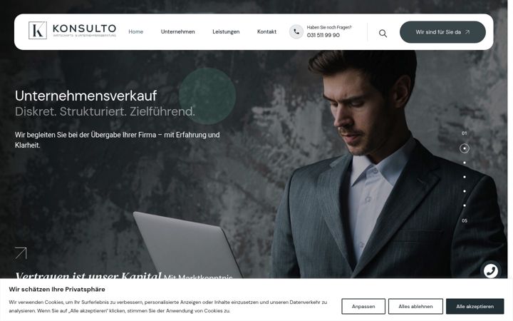 Screenshot of konsulto.ch
