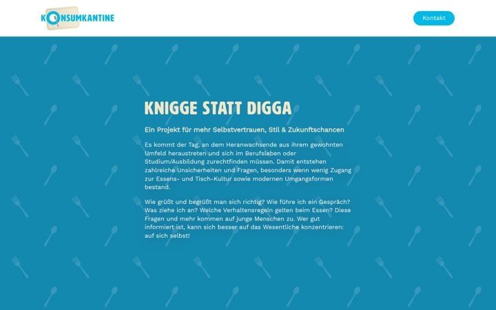 Screenshot of konsumkantine.de