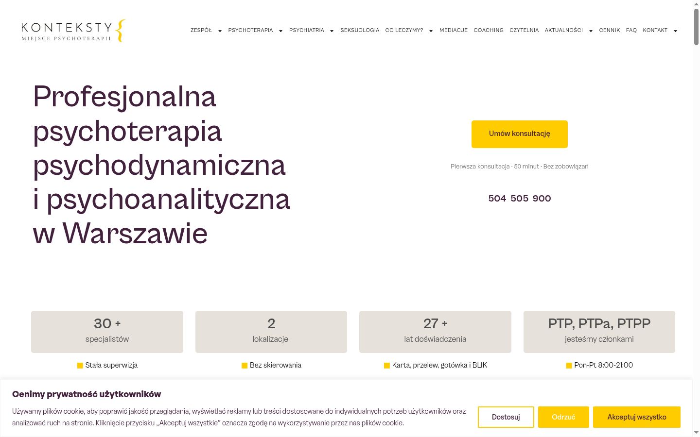 Captură de ecran a bannerului de consimțământ afișat înainte de orice interacțiune