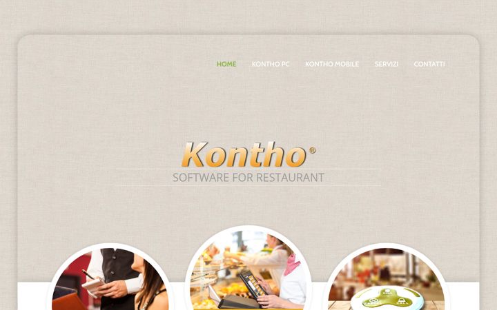 Screenshot of kontho.it