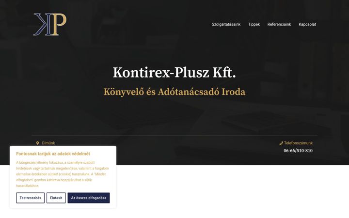 Screenshot of kontirexplusz.hu