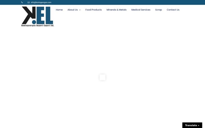 Screenshot ta' kontogeorgos.com