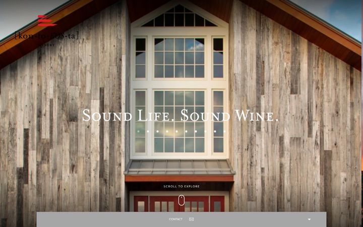 Screenshot ta' kontokostawinery.com