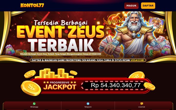 Screenshot of kontol77.net