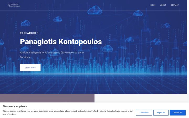 Screenshot of kontopoulos.eu