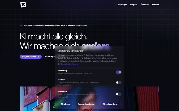 Screenshot of kontoreins.com