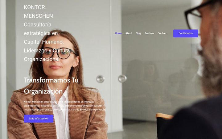 Screenshot of kontormenschen.com