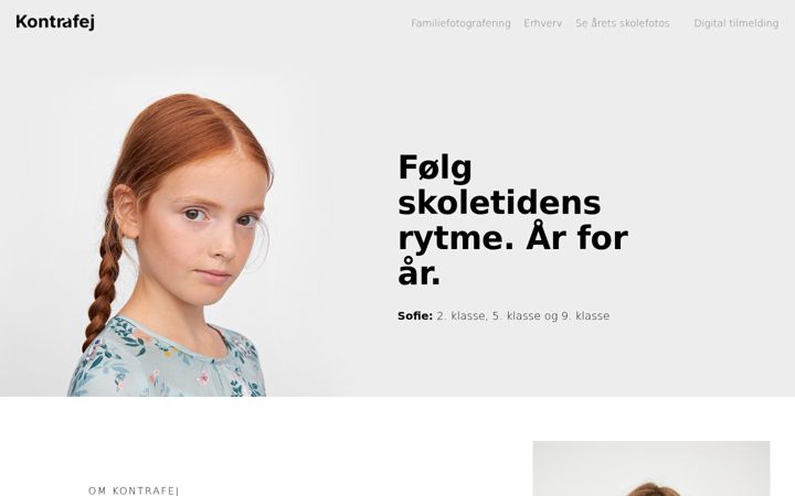 Screenshot of kontrafej.dk