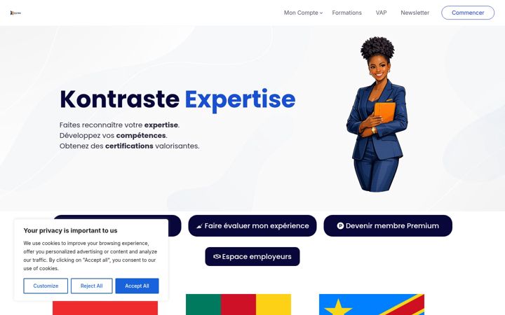 Screenshot ta' kontrasteexpertise.com