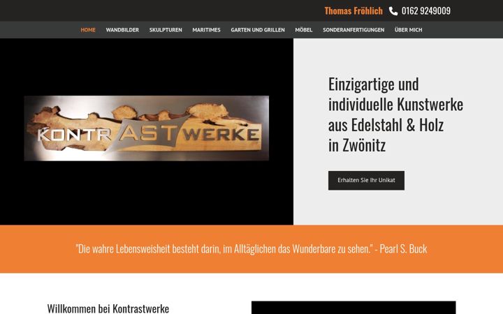 Screenshot of kontrastwerke.de
