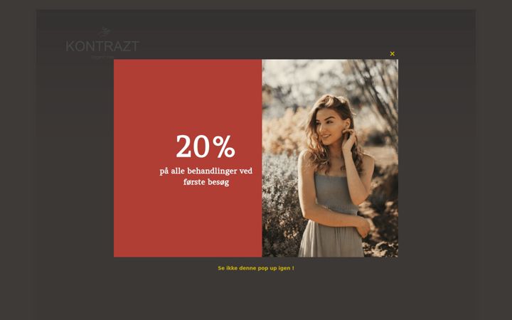 Screenshot of kontrazt.com