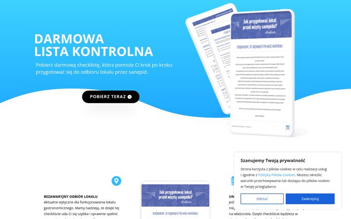 Screenshot of kontrolasanepidu.pl