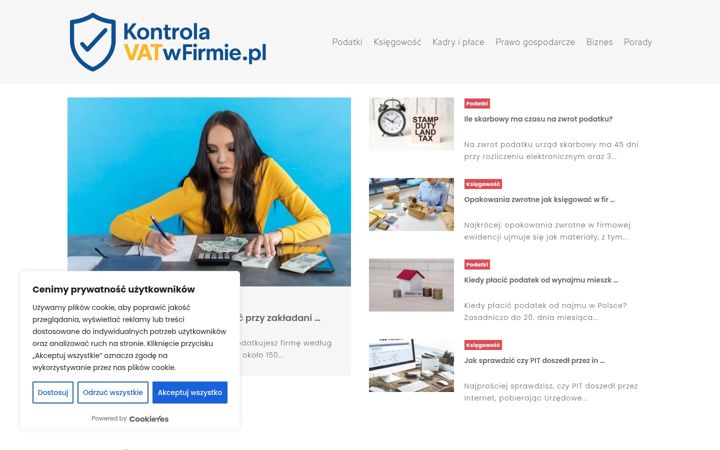 Screenshot of kontrolavatwfirmie.pl