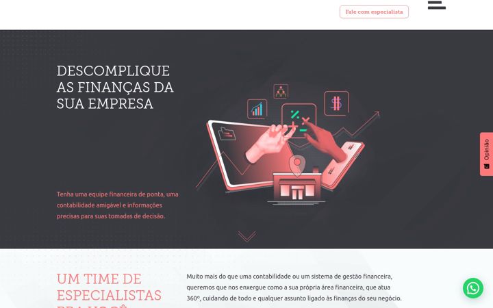Screenshot of kontrolla.com.br