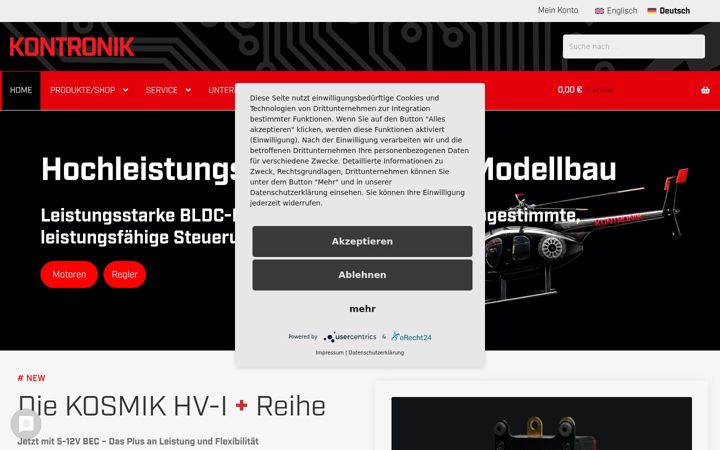 Screenshot ta' kontronik.com