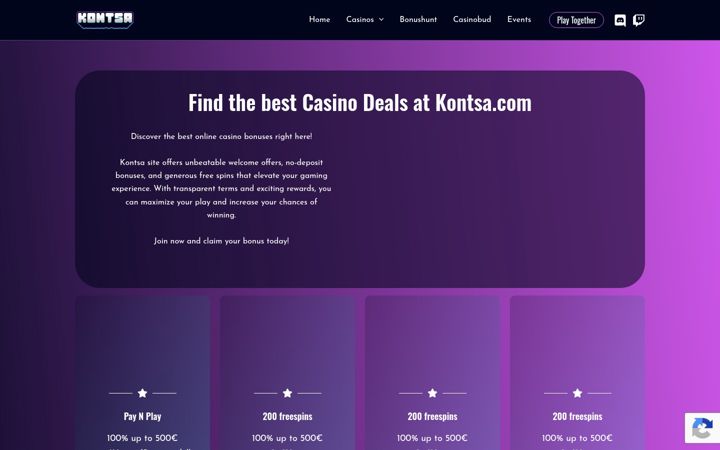 Screenshot ta' kontsa.com