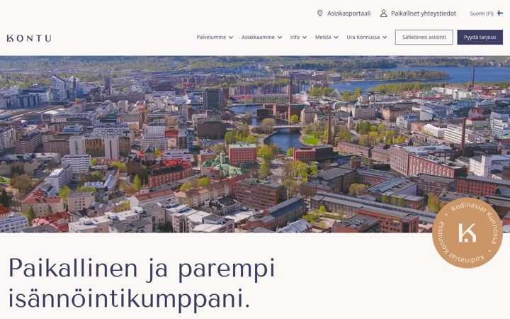 Screenshot of kontuoy.fi