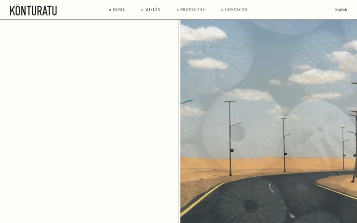 Screenshot of konturatu.net