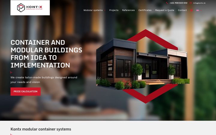 Screenshot of kontxhouse.com