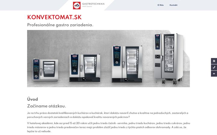 Screenshot of konvektomat.sk