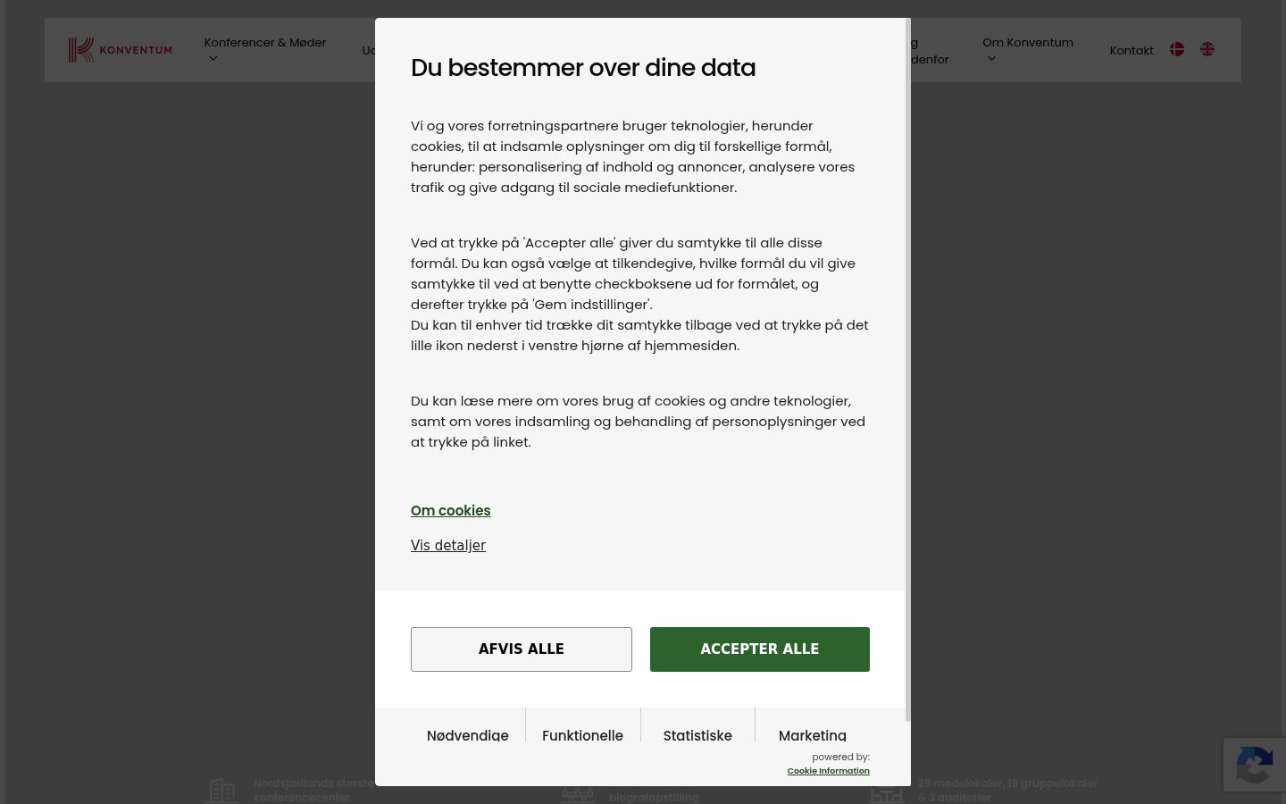 Képernyőkép a bármilyen interakció előtt megjelenő hozzájárulási bannerről