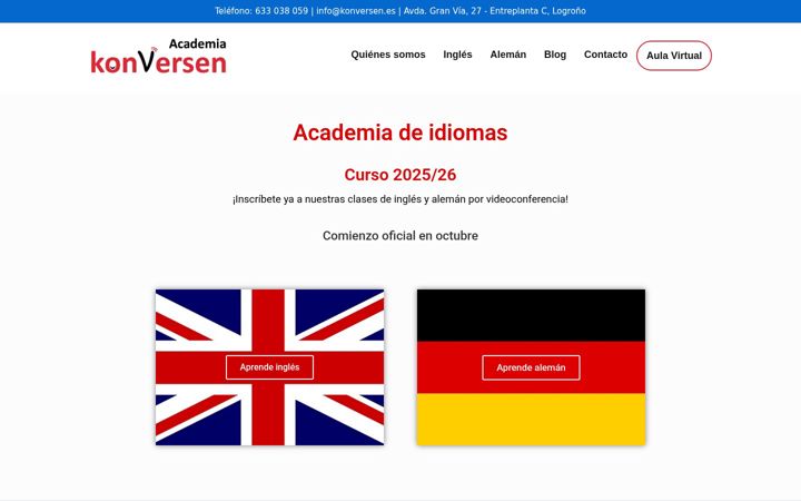 Screenshot of konversen.es
