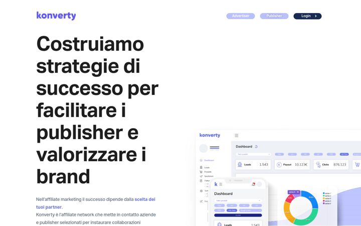 Screenshot of konverty.com