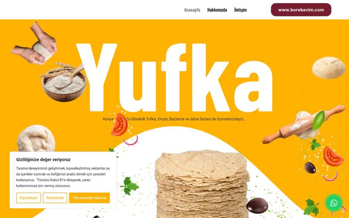 Screenshot of konyayufka.com