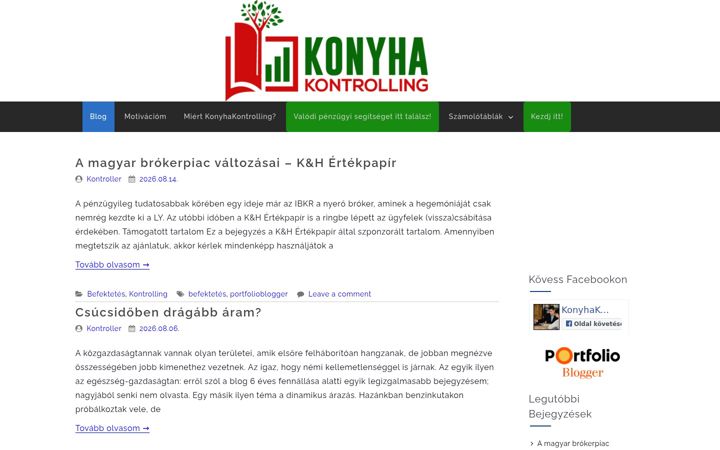 Screenshot of konyhakontrolling.hu