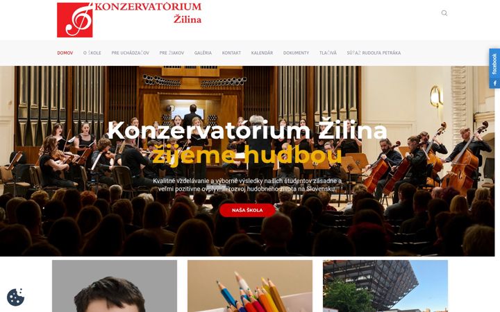 Screenshot of konza.sk